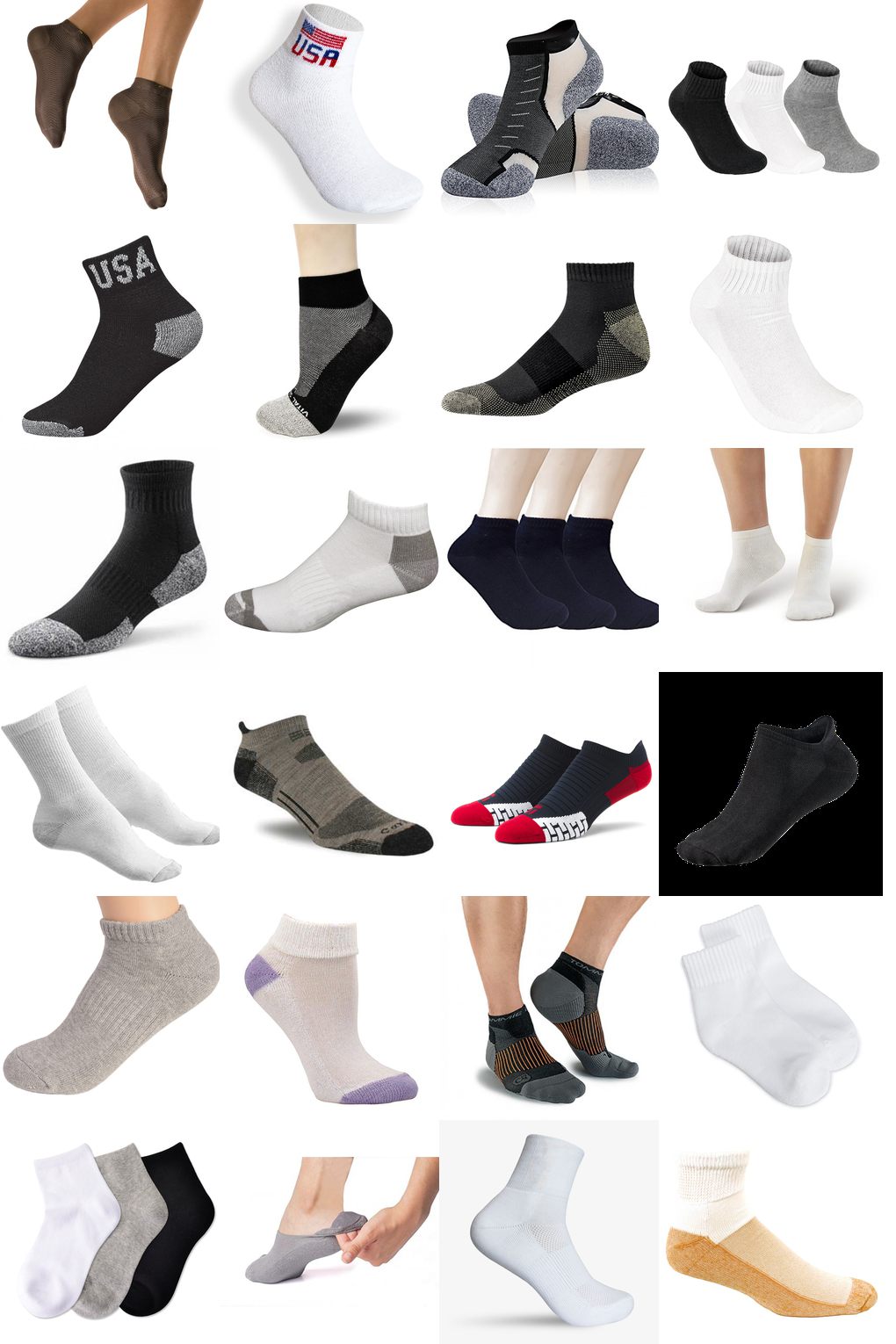 athletic ankle socks